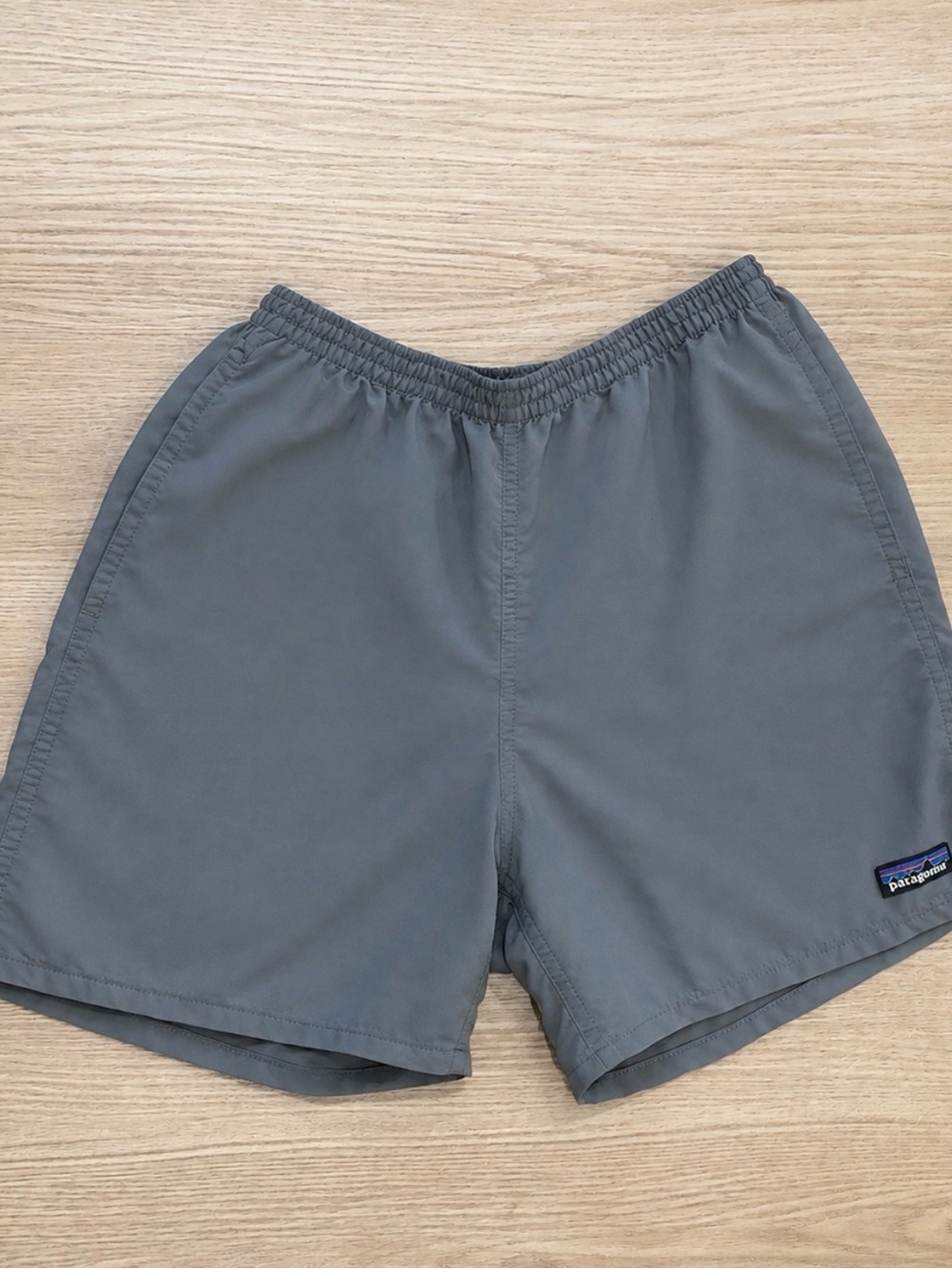 Patagonia Men's Slate Gray Elastic-Waist Shorts